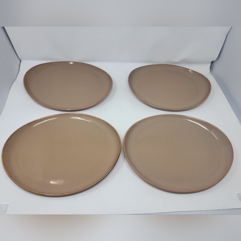 4 Limited Edition Macy's The Cellar Long Oblong Dinner Plates Raised Edge